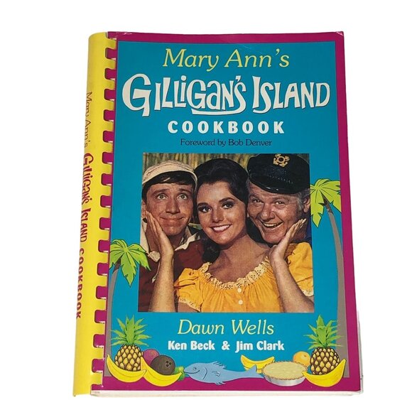 Mary Ann's Gilligan's Island Cookbook Recipe Book Dawn Wells Vintage Ken Beck Ji - Picture 1 of 11